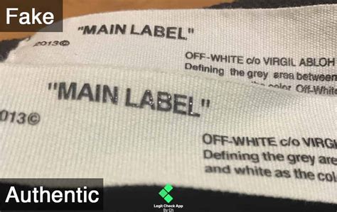 is off white real or real.